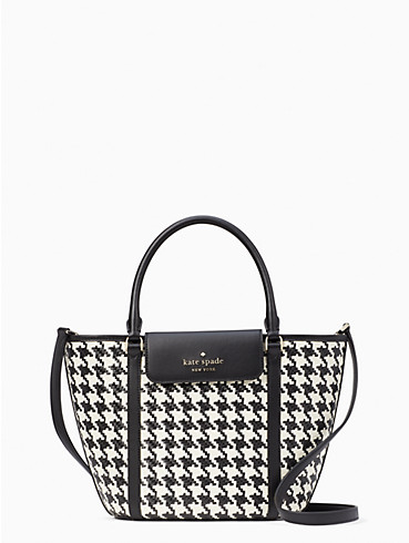 cruise houndstooth medium tote, , rr_productgrid