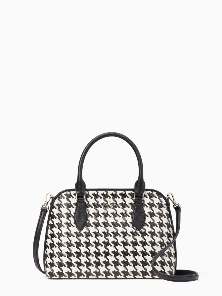 Darcy Small Satchel, Black Multi, ProductTile