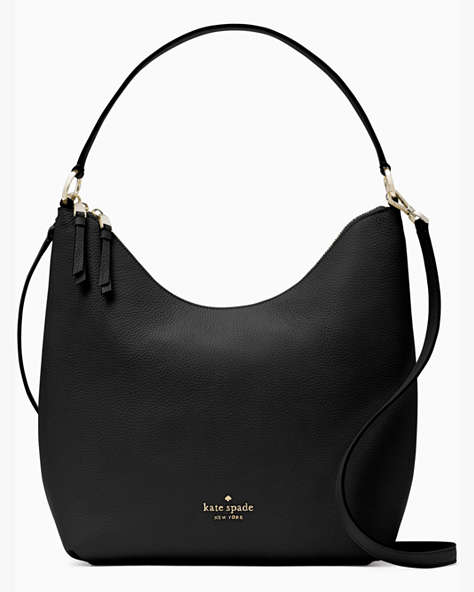Kate Spade,zippy shoulder bag,Black