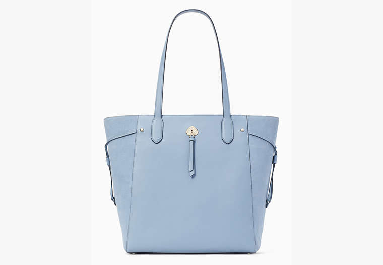 Marti Large Tote, Dusty Blue, Product