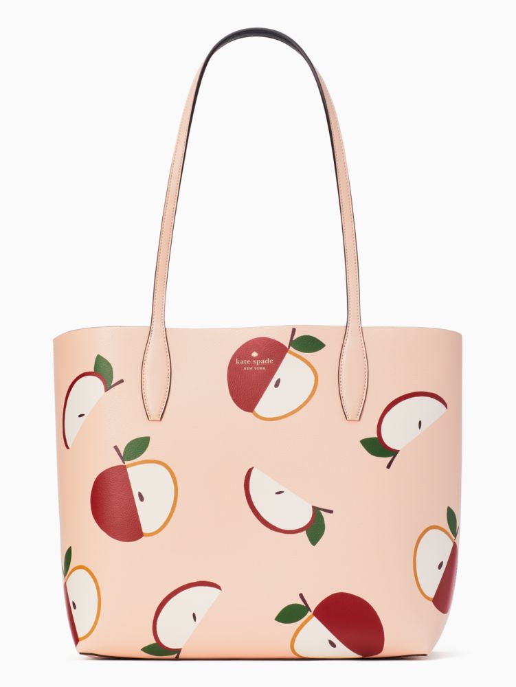 Kate Spade Honeycrisp Tote Bag Mit Apfel-Print, Groß