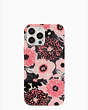 Jeweled Dahlia Floral iPhone 13 Pro Max Case, Pink Multi, Product