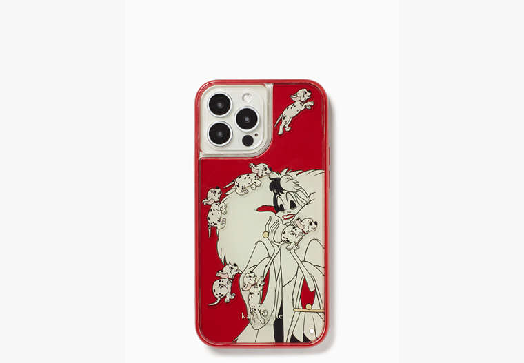 Disney X Kate Spade New York 101 Dalmatians Resin iPhone 13 Pro Max Case, Red Multi, Product