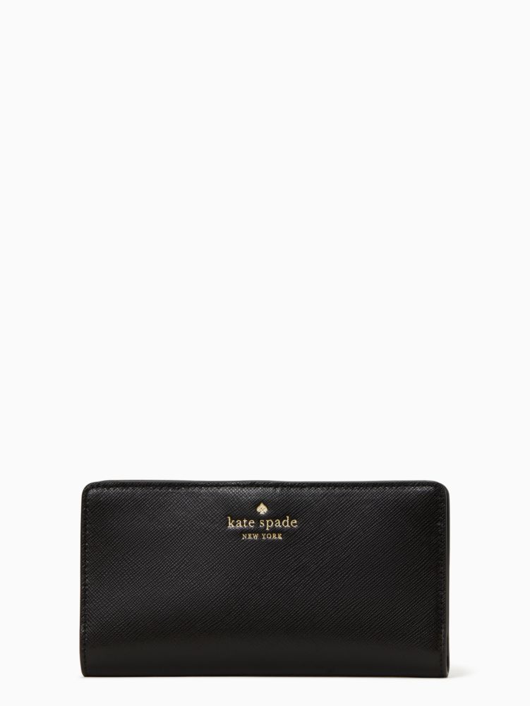 Jana Large Slim Bifold Wallet, Black, ProductTile