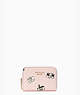 Oh Snap Camera Small Zip Card Holder, Chalk Pink Multi, ProductTile