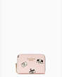 オー スナップ スモール ジップ アラウンド カード ケース ウォレット, Chalk Pink Multi, Product
