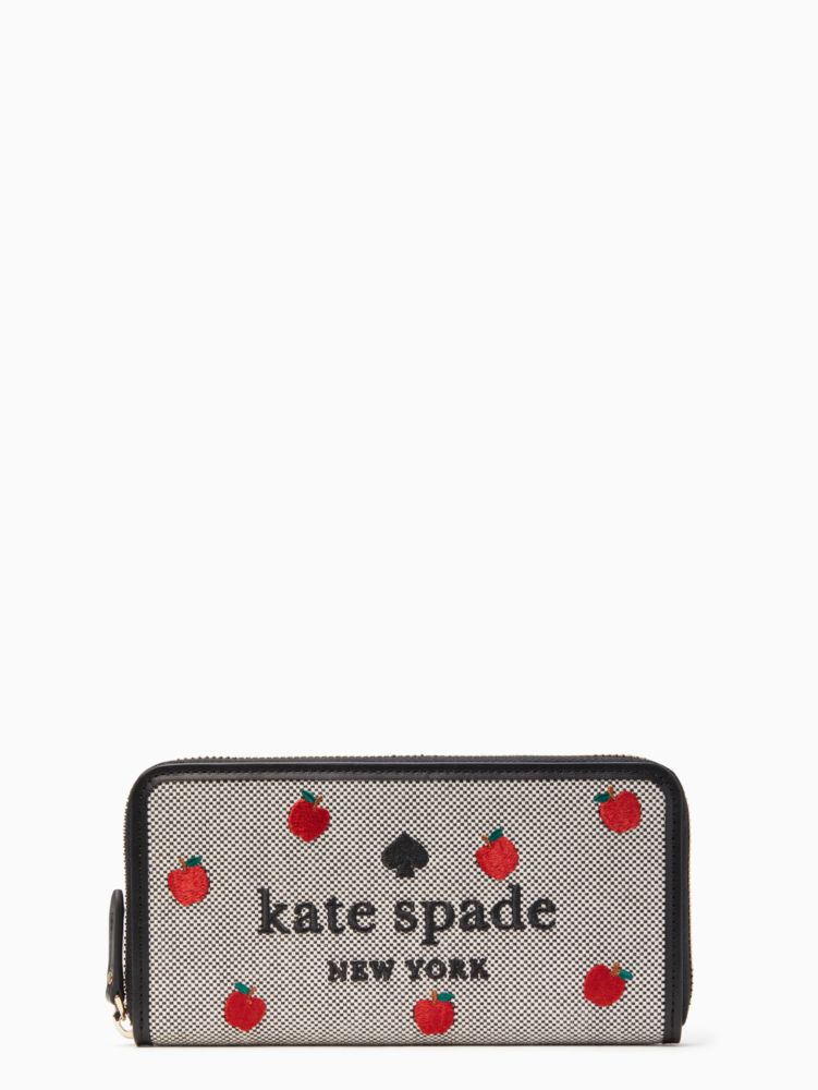 Kate Spade Ella Large Apple Continental Wallet