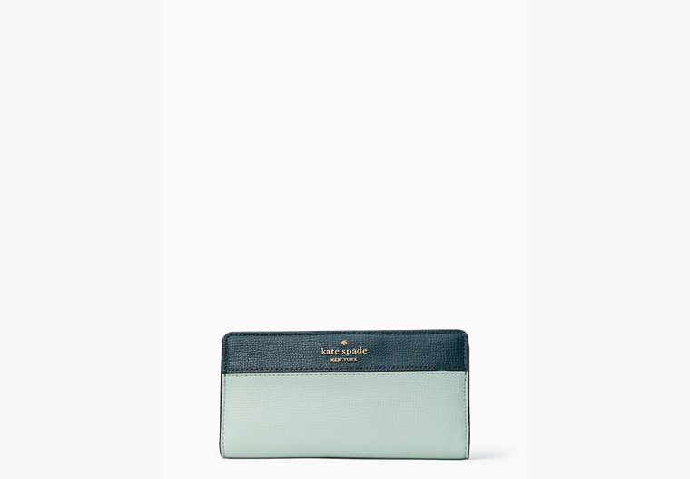 Darcy Large Slim Bifold Wallet, Seawater Multi, Product