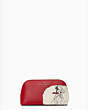 Disney X Kate Spade New York Cruella Makeup Bag, Red Multi, Product