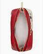 Disney X Kate Spade New York Cruella Makeup Bag, Red Multi, Product