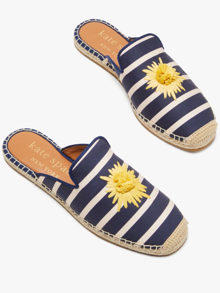 Solero Slide Espadrilles, Breton Stripe/Outerspace, Product