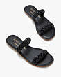 Miami Slide Sandals, Black, Product