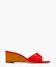 Meena Slide Sandals, Bright Red, ProductTile