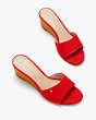 Meena Slide Sandals, Bright Red, Product