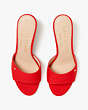 Meena Slide Sandals, Bright Red, Product