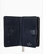 Staci Medium White Apple Compartment Bifold Wallet, Blazer Blue Multi, Product