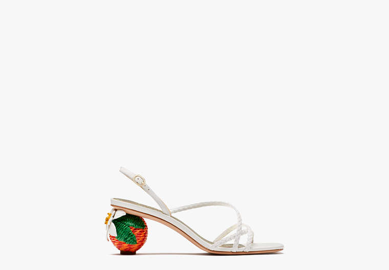 Valencia Blossom Sandals, Optic White Multi, Product image number 0