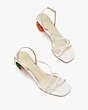 Valencia Blossom Sandals, Optic White Multi, Product