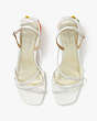Valencia Blossom Sandals, Optic White Multi, Product