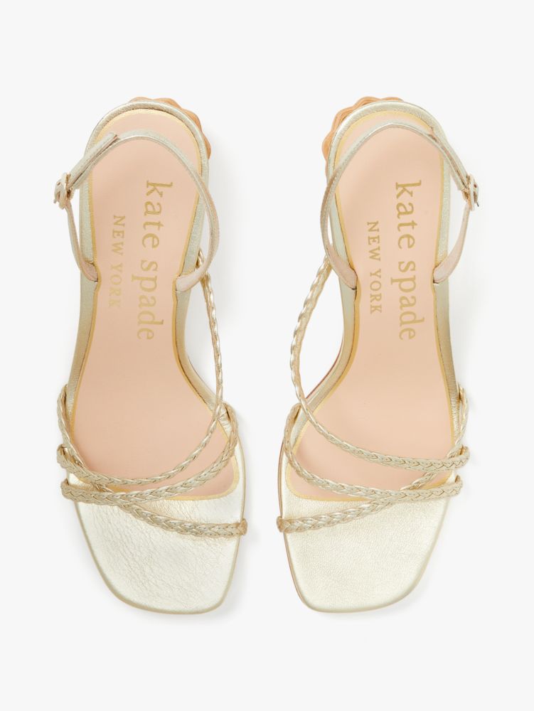 Valencia Sandals, Pale Gold, Product