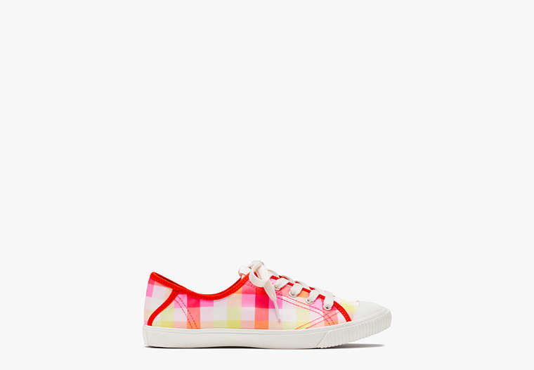 Tennison Sneakers, Pink Madras, Product