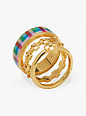 heritage spade flower stacked ring set, , s7productThumbnail