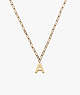 Kate Spade,Initial This Pendant,necklaces,Gold
