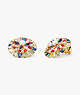 Firework Floral Statement Studs, Multi, ProductTile