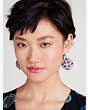 Firework Floral Statement Drop Earrings, Multi, Product