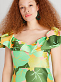 cucumber floral flounce dress, , s7productThumbnail