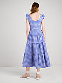 gingham tiered dress, , s7productThumbnail