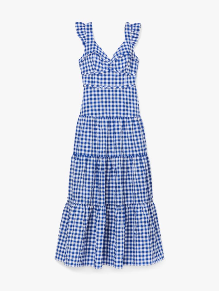 Gingham Tiered Dress | Kate Spade New York