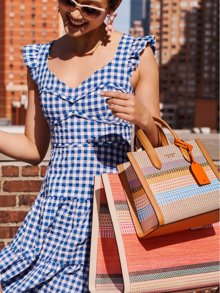 Total 63+ imagen gingham kate spade