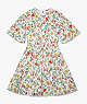 Rooftop Garden Floral Greenwich Dress, Fresh White Multi, ProductTile