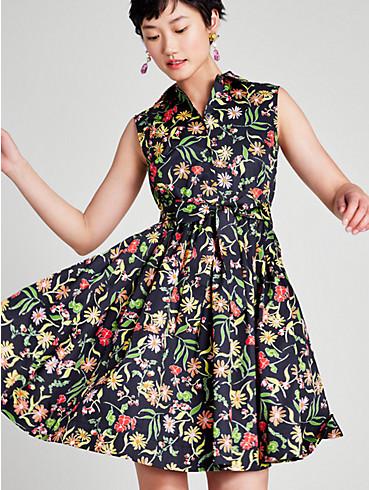 Marina Rooftop Garden Kleid mit Blumenprint, , rr_productgrid