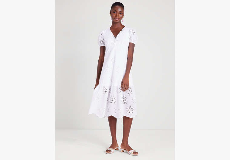 Suns Eyelet Dress, Fresh White, Product image number 0