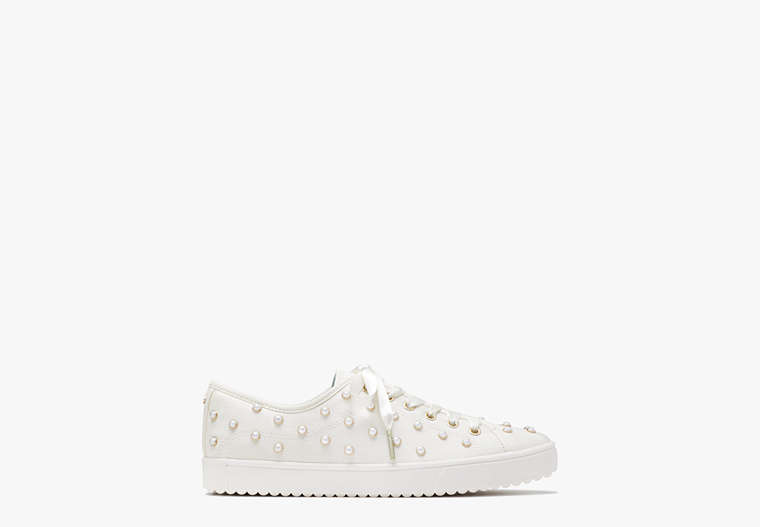 Match Pearls Sneakers, Parchment, Product image number 0