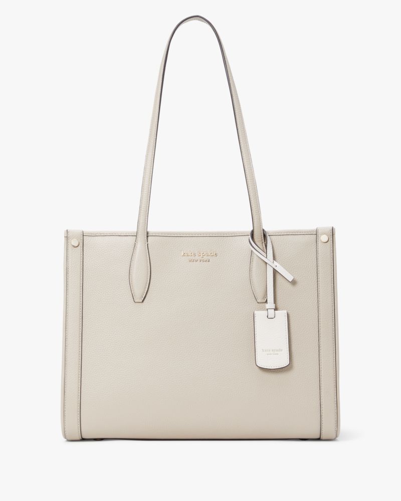 Kate Spade Market Pebbled Leather Medium Tote In Earthenware