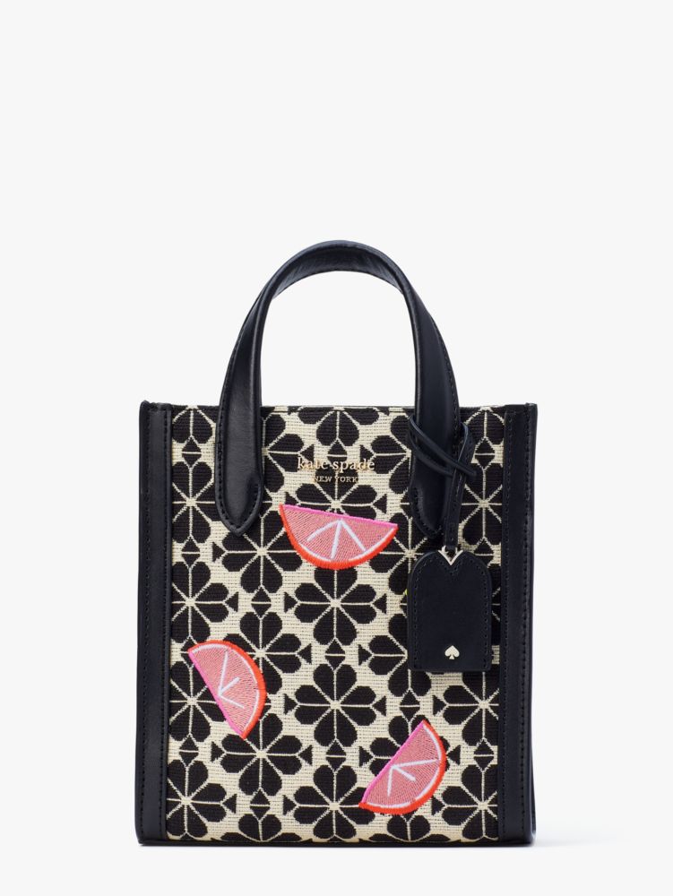 Kate Spade Manhattan Spade Flower Jacquard Tote