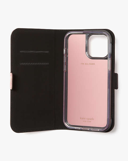 Spencer Grapefruit Iphone 13 Pro Max Magnetic Wrap Folio Case Kate Spade Women Accessories Phones Cases 