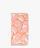 Spencer Grapefruit iPhone 13 Pro Magnetic Wrap Folio Case, Pink Multi, ProductTile