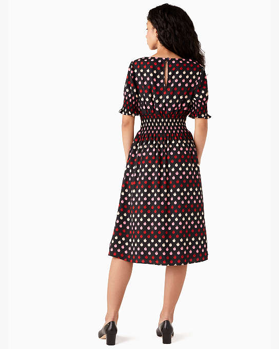 Orchard Puff Sleeve Blaire Midi Dress | Kate Spade Surprise
