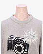 カメラ セーター, Grey Melange, Product