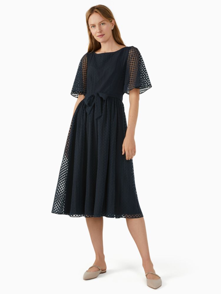 Burnout Flutter Sleeve Dress | Kate Spade Surprise