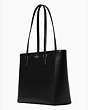 Perry Laptop Tote, Black, Product