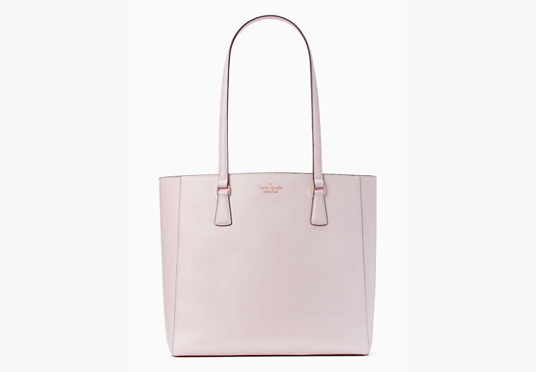 Perry Leather Laptop Tote, Pale Amethyst, Product image number 0