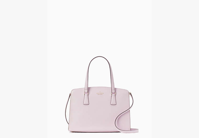 Perry Leather Medium Satchel, Pale Amethyst, Product image number 0