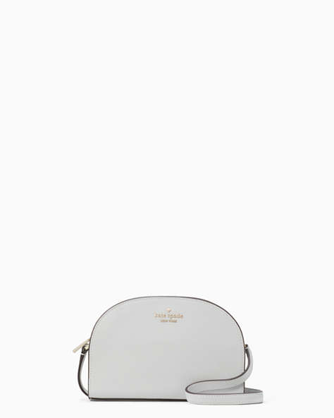 Perry Leather Dome Crossbody, Stone Path, ProductTile