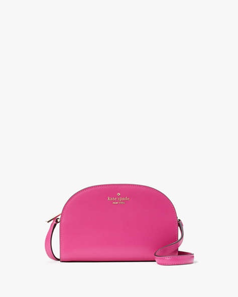 Kate Spade,perry leather dome crossbody,Candied Plum