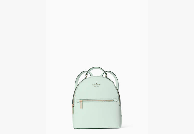 Kate Spade,perry leather small backpack,Lime Sherbert image number 0